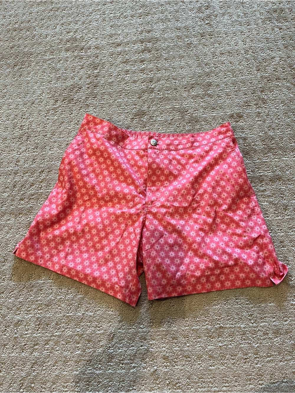 Peter Millar Crown Fiji Sunburst Swim Trunks